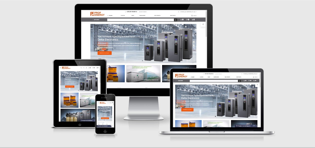 Интернет-магазин ООО "ПрофЭнерджи"